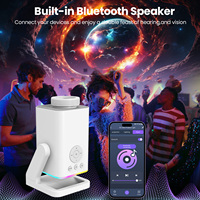 Projecteur Planétarium 3D Intelligent HD 80 Thèmes avec Application et Télécommande, Lampe d'Ambiance de Projection Étoilée pour les Fêtes