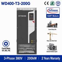 Variateur de fréquence HYTECON à résilience extrême 270HP 200kW CA VFD triphasé 380V 400A avec redondance de courant pour l'exploitation minière