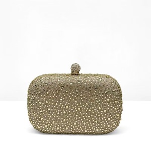 New Shiny Bling Luxury Evening Bags Women's Gold <strong>Silver</strong> Wedding <strong>Clutch</strong> with Rhinestone Purses Crystal Handbag Bag - Product Image 2