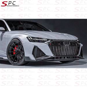 Kit aérodynamique en fibre de carbone sèche SPC <span class=keywords><strong>RS6</strong></span> EM pour <span class=keywords><strong>Audi</strong></span> <span class=keywords><strong>RS6</strong></span>, kit de carrosserie en fibre de carbone préimprégnée pour <span class=keywords><strong>Audi</strong></span> <span class=keywords><strong>RS6</strong></span> 2019-2024, kit de spoiler de vent, pièces de voiture - Product Image 3