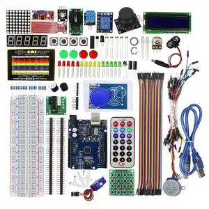 Arduino के लिए इलेक्ट्रॉनिक सर्किट घटक अपग्रेड लर्नर किट डेवलपमेंट बोर्ड स्टार्टर किट, Arduino Ide प्रोग्रामिंग DIY किट