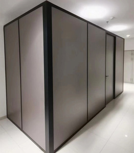 Sistema di partizione dell'ufficio privato di progettazione moderna Non trasparente parete solida ufficio divisorio per palestra Hotel - Product Image 1