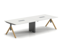 Bureau de travail modulaire en bois - Mobilier commercial écologique et durable pour l'espace de travail