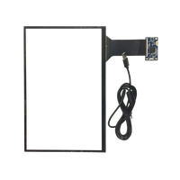 Écran tactile capacitif projectif (PCAP) industriel multi-touch USB de petite taille personnalisé 7 10,1 10,4 11,6 12,1 13,3 15 pouces