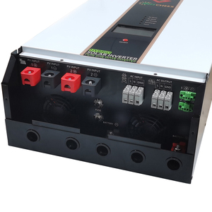 ปั๊มน้ำพลังงานแสงอาทิตย์แบบไฮบริด Sunchees 6kw พร้อมตัวควบคุมการชาร์จ MPPT ระบบออฟกริด คลื่นไซน์บริสุทธิ์ ราคาประหยัด - Product Image 6