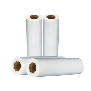 Rollo de película de PET impermeable, doble cara, brillante, transparente, 33cm x 100 <span class=keywords><strong>m</strong></span> de ancho, impresión en caliente, DTF - Product Image 1