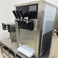 Machine à Acai congelée Fabricant de sorbetière Crème glacée commerciale pour café molle