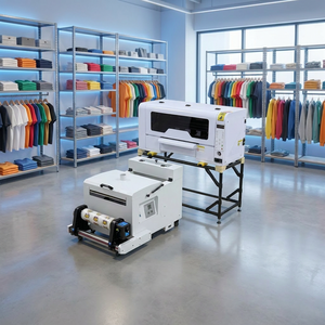 CE认证廉价数码直接转印A3 30cm Xp600 I3200 Dtg T恤机服装打印机出售全新A1热风炉随附 - Product Image 3