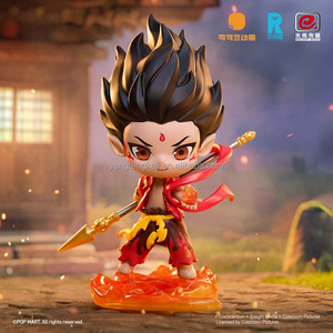 Vente en gros 100% original POPMART NeZha et <span class=keywords><strong>Ao</strong></span> Bing série figurine d'anime vinyle boîte aveugle poupée cadeaux Labubu - Product Image 4