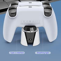 Station de charge DualSense Indicateur LED pour contrôleur PlayStation 5 pour contrôleur PS5 Chargeur pour jeu Play Station 5