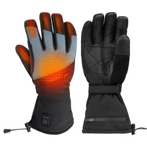 Fábrica impermeable a prueba de viento mitones <span class=keywords><strong>calefactables</strong></span> guantes con aislamiento térmico batería cálido invierno esquí deporte guantes de motocicleta <span class=keywords><strong>calefactables</strong></span> - Product Image 1