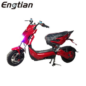 Engtian Citycoco Young Nouveau design À la mode CE Le moins cher Moteur de scooter assisté par pédale Motocyclette électrique puissante pour <span class=keywords><strong>adulte</strong></span> - Product Image 3