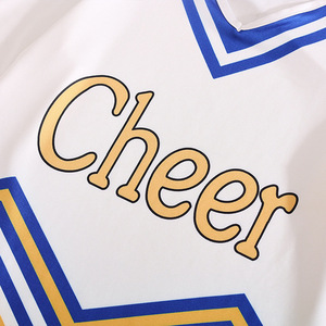 Uniformes de Animadoras Personalizados con Logotipo, de Alta Calidad, 360 Gramos, para Adultos y Niñas, 100% Poliéster, Impermeables, Transpirables, con Estampado Digital - Product Image 3