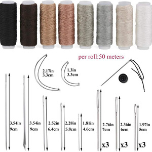 Kit de Costura Resistente con Agujas <span class=keywords><strong>e</strong></span> <span class=keywords><strong>Hilo</strong></span> para Zapatos, Sofás, Alfombras, Cuero y Manualidades - Product Image 4