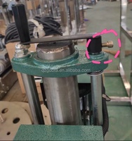 Machine de scellage semi-automatique à vis à tête cylindrique en aluminium, à commande manuelle, facile à utiliser pour les applications de capsulage alimentaire et chimique, garantie 1 an