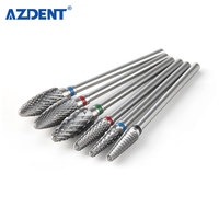 Azdent – Fraises dentaires de laboratoire en carbure de tungstène HP de bonne qualité, emballage individuel
