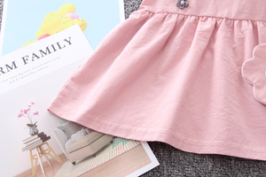 Productos Más Vendidos Vestido de Algodón sin Mangas con Bordado de Flores para Niña, Decoración para Cumpleaños, Compra en Línea - Product Image 6