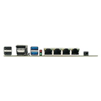 NAS i226-v tanpa kipas N100 Gen 12 Motherboard 4x2.5G Lan 6x SATA3.0 2x M.2 NVMe DDR5 17x17 Mini ITX Motherboard PCIE DIY NAS