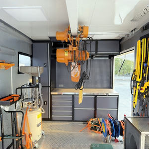 <span class=keywords><strong>Camion</strong></span> d'atelier mobile diesel manuel Euro 3 personnalisé pour l'entretien sur site - Product Image 5