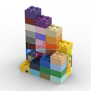BEBRICKS Série de pièces de construction 3003 Briques 2x2 Blocs de construction Jouet Pièce de base MOC Ensemble de plaques pour garçons et filles Créer - Product Image 2