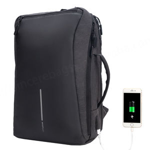 Mochila de lujo para ordenador portátil para la Escuela Universitaria para hombres, nailon impermeable con forro de poliéster y cierre de cremallera - Product Image 1