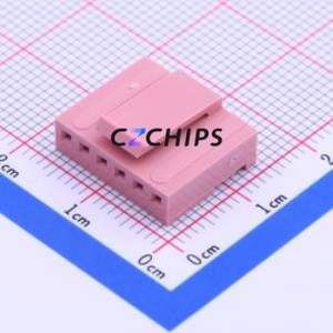 HX25012-6Y Housing (Wire-to-Board / Wire-to-Wire) P=2.54mm Connector 1x6P 2.54mm 1 6 - Product Image 2