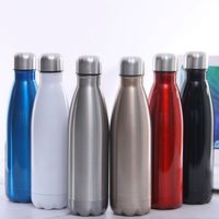 Bouteille d'eau en acier inoxydable à goulot étroit, sans plomb, avec poignée Stay Dry, pour la vie quotidienne