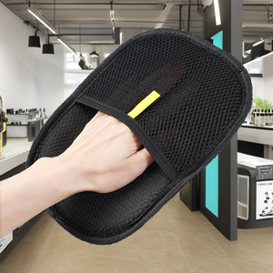 Gran oferta, guantes de limpieza de pelo suaves reutilizables para mascotas, poliéster grueso, quitar ropa, sofá, alfombra, pelo, para el cuidado de mascotas - Product Image 2