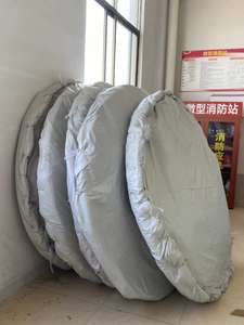 طاولة طعام دائرية عالية الجودة قابلة للتمديد مصنوعة من البلاستيك عالي الضغط مع عجلات ومحركات إيقاف - Product Image 4