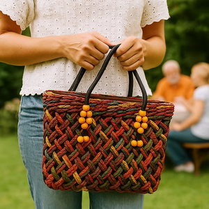 Versatile Tote <b>Bag</b> For Women With Wide Open Storage <b>Space</b> And Stylish Shoulder Carrying Option For Daily Wear - Product Image 6