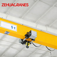 Grue portuaire monopoutre Zehua, modèle LD, type européen, conception générale, avec poutre de guidage électrique, poutre simple, palan CD MD EO