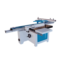 Scie à panneaux portative pour le travail du bois, machine à découper le bois avec table coulissante 4,75 kW