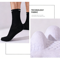 Chaussettes de sport pour hommes, logo personnalisé OEM, blanches, antidérapantes, respirantes, impression par sublimation, haute qualité, pour enfants, été, quotidien