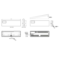 Boîtier de contrôle central de câblage de chauffage Utilisation de thermostat intelligent Tuya pour la zone différente de pompe de chaudière avec thermostat