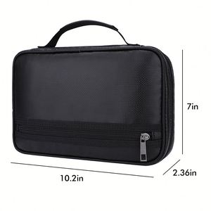 Custom Fire Resistant Fire Proof Jewellery Organizer <b>Bag</b> for Jewel - Product Image 5