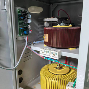เครื่องควบคุมแรงดันไฟฟ้าอัตโนมัติแบบเฟสเดียว Jintong SVC รุ่น DBW-H ขนาด 10kva-50kva 140-260V - Product Image 2