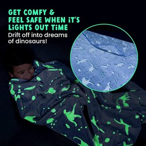 Mới Sang Trọng Lông Dệt Kim Tùy Chỉnh Sáng Phát Sáng Trong Động Vật Tối In Flannel Lông Cừu Ném Em Bé Chăn Cho Bốn Mùa - Product Image 2