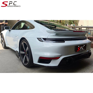 Kit de carrosserie de réglage SPC <span class=keywords><strong>Turbo</strong></span> S pour <span class=keywords><strong>Porsche</strong></span> <span class=keywords><strong>911</strong></span> 2019 + Kit de carrosserie aérodynamique de mise à niveau d'injection PP pour accessoires de voiture <span class=keywords><strong>Porsche</strong></span> 992 - Product Image 6