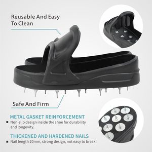 Chaussures de travail en peinture époxy, bottes de sécurité antidérapantes pour revêtement de sol en béton - Bottes antidérapantes pour peintres et ouvriers du bâtiment - Taille L - Product Image 3