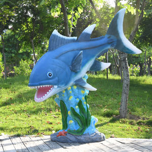 Hars Zeeleven Vis Standbeeld Levensgrote Zeesterren Zeepaardje Sculptuur Voor <span class=keywords><strong>Aquarium</strong></span> Decoratie - Product Image 2