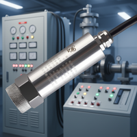 Transmitter Getaran Industri 3-Axis 10-1.6kHz 0-5000μm RS485 Sensor MEMS untuk Pemeliharaan Prediktif Pompa Motor