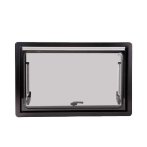 Ventana para <span class=keywords><strong>caravana</strong></span>/RV MAYGOOD negra de 900x550 mm con marco de aluminio y <span class=keywords><strong>mosquitera</strong></span> - Product Image 4