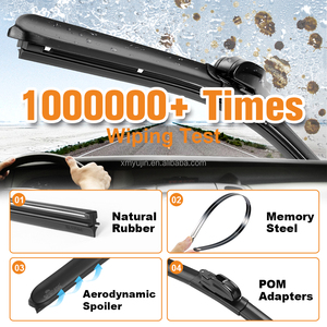 Essuie-glaces de voiture en caoutchouc naturel universels bon marché en gros pour bmw - Product Image 2