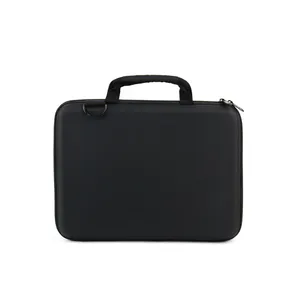 Özel siyah su geçirmez evrak çantası 13-17 inç bilgisayar dizüstü seyahat çantası iş çantaları Macbook çantası
