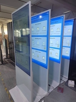 Pantalla LCD Comercial Táctil Capacitiva de 43, 49 y 55 Pulgadas, 4K, Fabricante de Pantallas de Señalización Digital con CMS Gratuito, Publicidad
