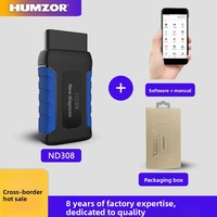 HUMZOR ND308 Instrument de diagnostic automobile et décodeur pour 54 véhicules de tourisme, outil de détection OBD OLIVER, compatible 12V