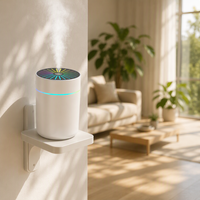 Nouveau humidificateur d'air petit Corful USB charge ménage monté sur voiture Mini atomiseur minuterie pour chambres
