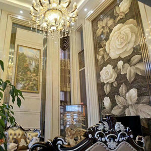 Mosaïque en papier pour décoration d'intérieur, Art moderne, pièces, pierre naturelle, <span class=keywords><strong>Puzzle</strong></span>, Art mosaïque - Product Image 5