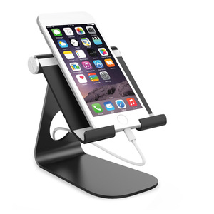 Adjustable Aluminum Alloy <b>Tablet</b> Pc <b>Stand</b> <b>For</b> Desktop Use - Product Image 4