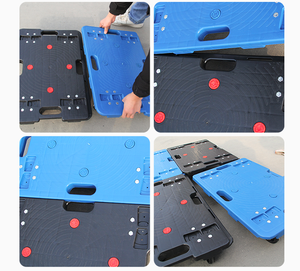 Aansluitbaar Meubels Dolly Flatbed Winkelwagen Voor <span class=keywords><strong>Moving</strong></span> Piano, Wasmachine, Banken, Koelkasten, Cabenit, dozen Platform <span class=keywords><strong>Trolley</strong></span> - Product Image 5